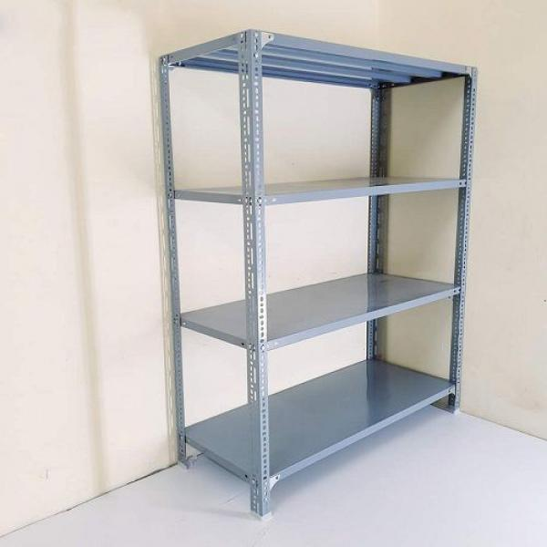 Kệ sắt V lỗ 4 tầng C200 x D100 x R40